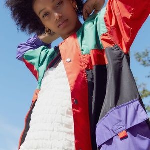 Colorblock Windbreaker